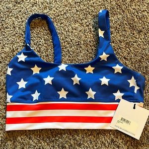 Beachriot- Leah Top Stars & Stripes - L / Stars & Stripes